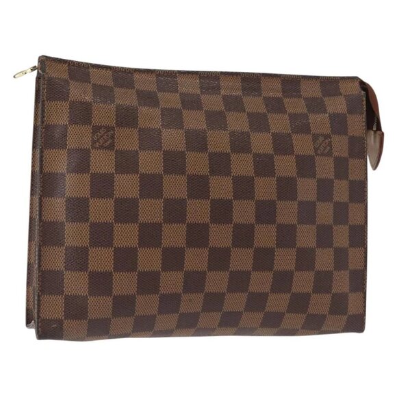Louis Vuitton Handbags - LOUIS VUITTON Damier Ebene Poche Toilette 26 Pouch N47543 LV Auth 148767
